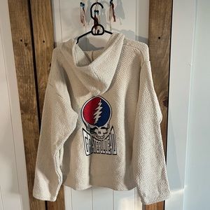Grateful dead hoodie / drug rug